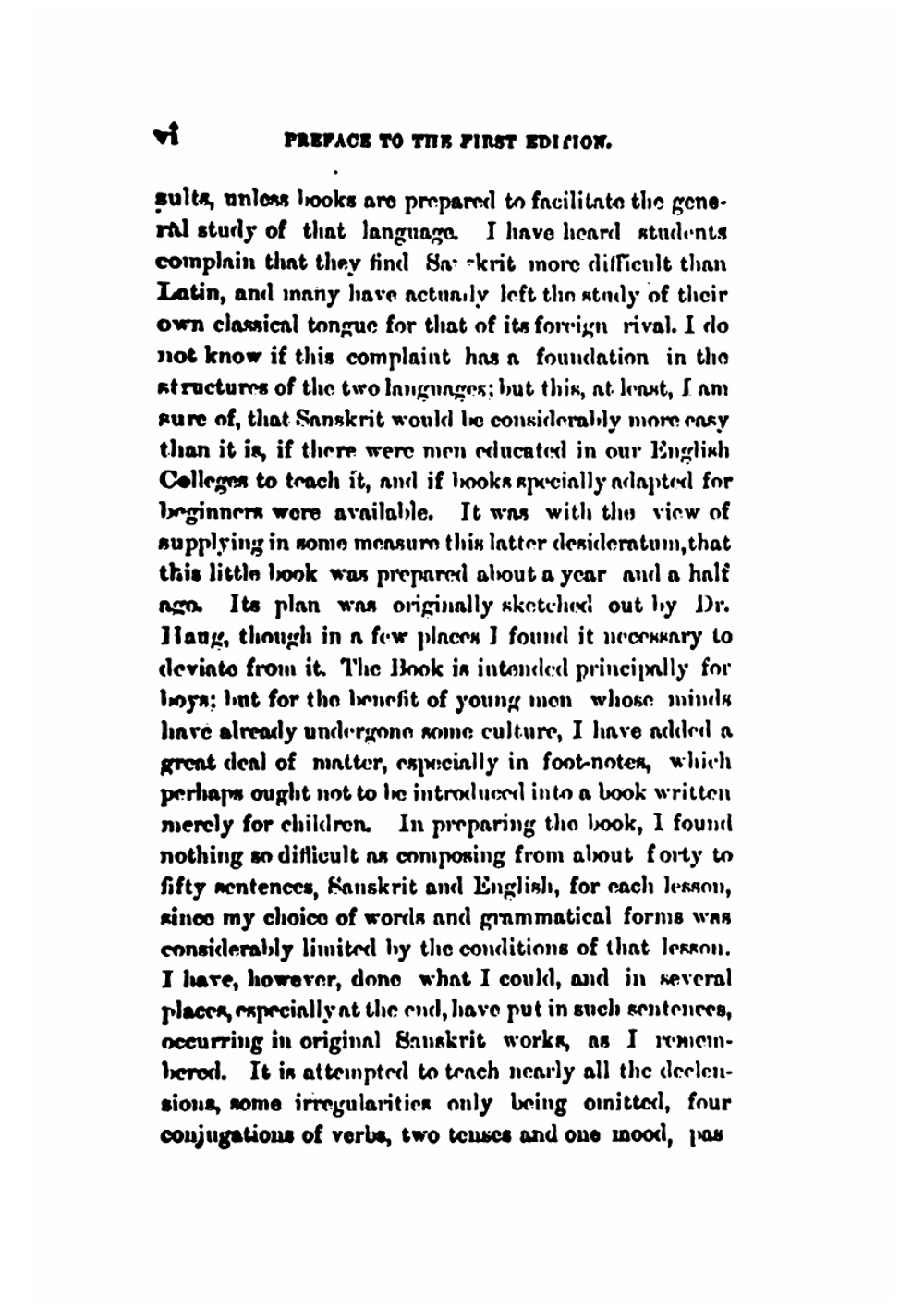 First book of Sanskrit: being an elementary treatise on grammar, with exercises | Ramkrishna Gopal Bhandarkar