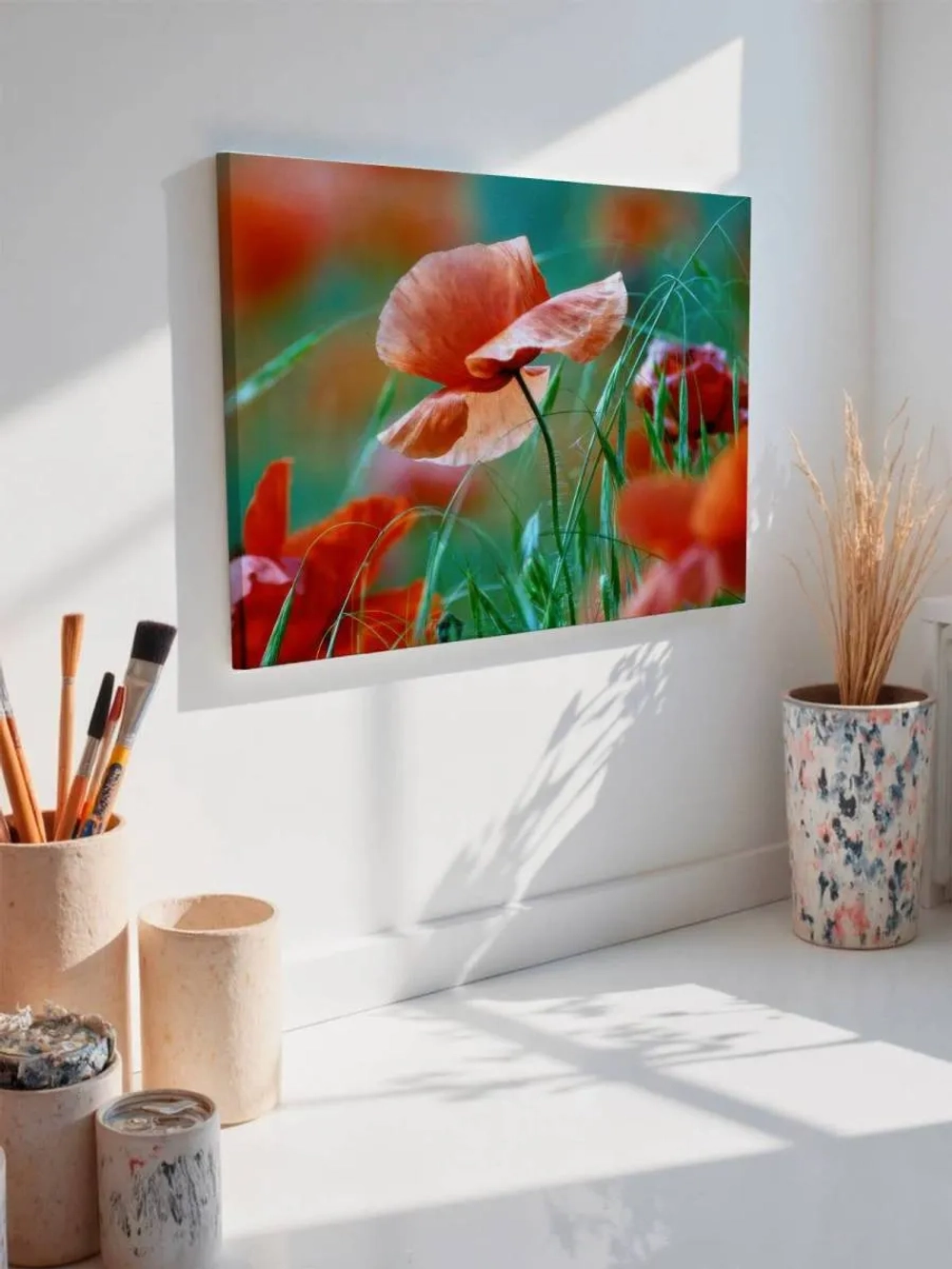 Картина на стену 40 X 50 Мак