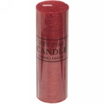 Свеча «New Star» 5*15см цвет красный ZD-074