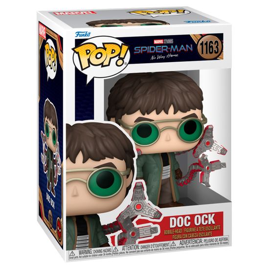Фигурка Funko POP! Bobble Marvel Spider-Man No Way Home Doc Ock (1163) 67602 / Фигурка Фанко ПОП! по мотивам фильма "Человек-паук: Нет пути домой", Доктор Отто Октавиус