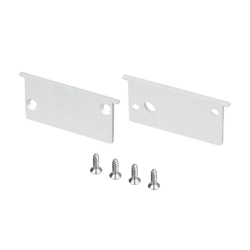 Комплект заглушек SL-BEVEL-W32-F (Arlight, Алюминий) 063942
