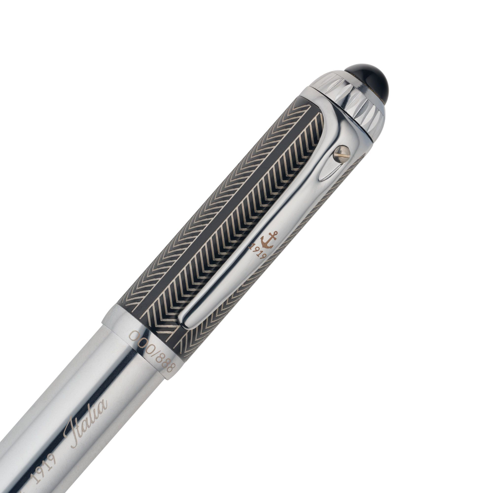 Лимитированная ручка Ancora 1919 Italia "Gatsby" подарочный набор с ежедневником А5 и фирменным пакетом, ограниченный тираж 888шт.