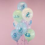 Шар (12''/30 см) Любимый дракон, Ассорти, пастель, 2 ст, 25 шт.