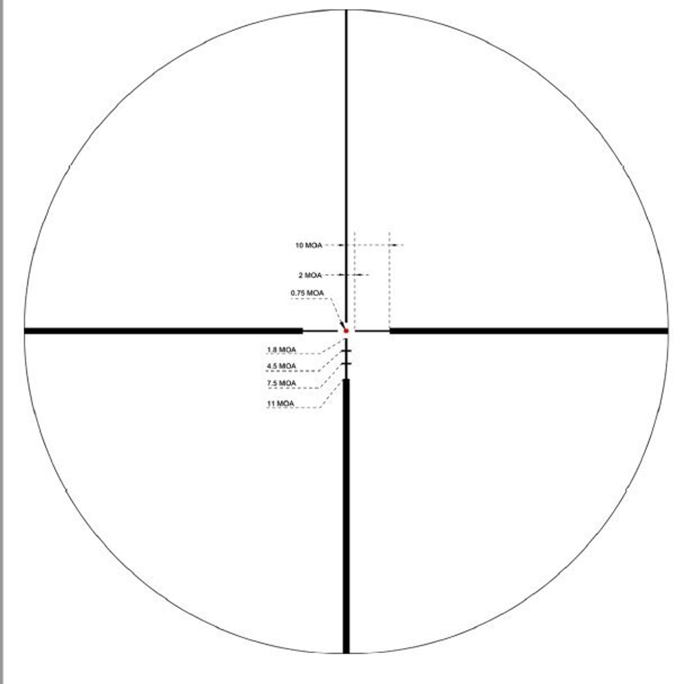 Оптический прицел VectorOptics Continental 2-12x50 Hunting SFP