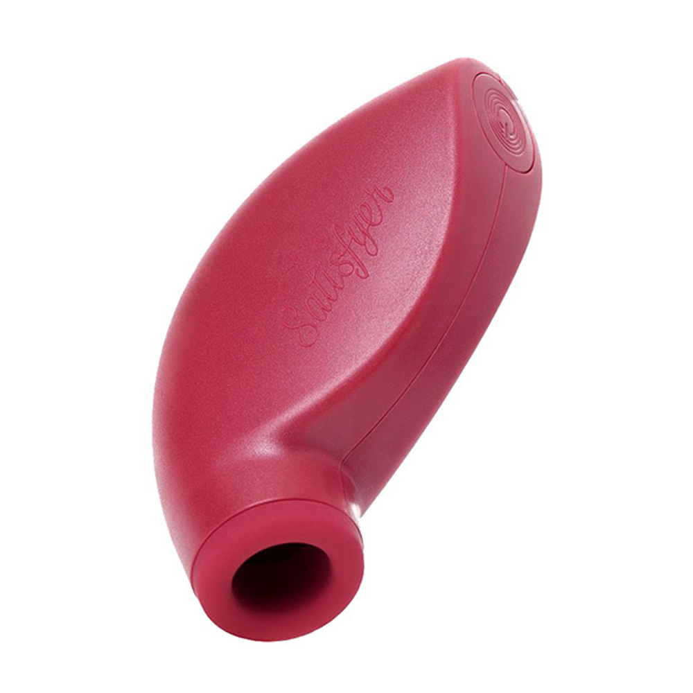 Красный вакуум-волновой бесконтактный стимулятор клитора 7,2см Satisfyer One Night Stand