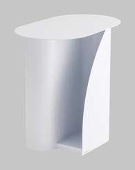 Журнальный столик Yvaine металл белый