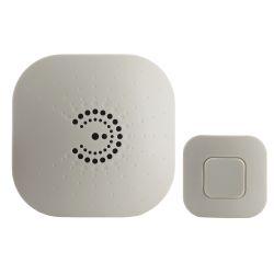 Звонок дверной ЭРА BIONIC Ivory беспроводной слоновая кость 6 мелодий