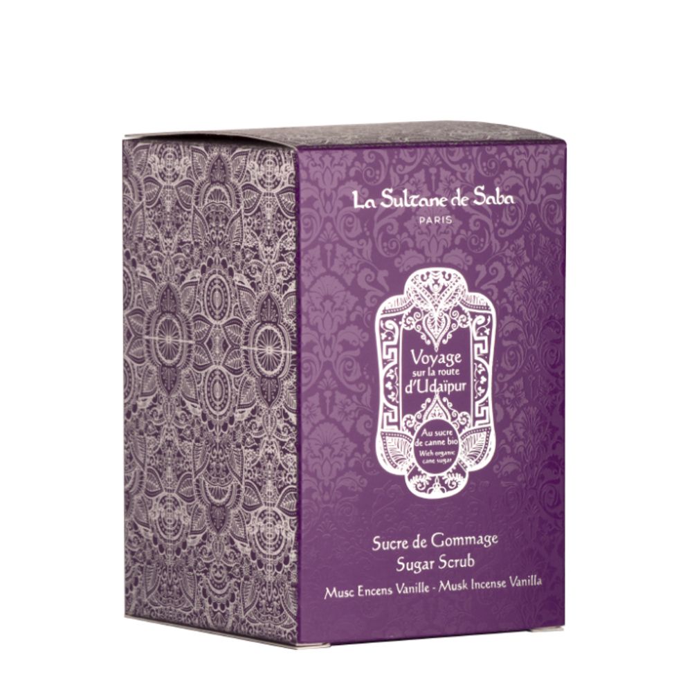 La Sultane de Saba Sucre DeGommage Sugar Scrub Musc Encens Vanille 300 ml