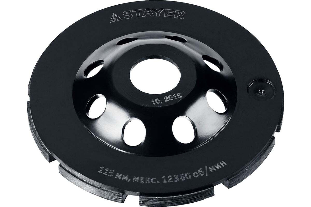 Алмазная двухрядная чашка STAYER Double 180 мм 33381-180_z02