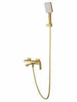 Смеситель для ванны с душем WONZON & WOGHAND DIAMOND, Брашированное золото (WW-88639011-BG)