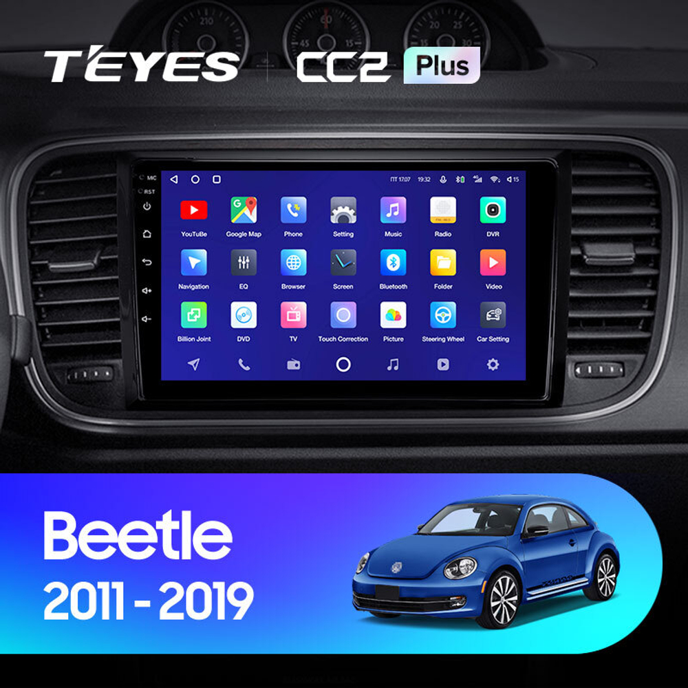 Teyes CC2 Plus 9"для Volkswagen Beetle A5 2011-2019