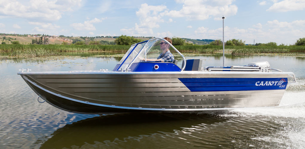 Транспортировочный тент для катера Салют-430 Scout