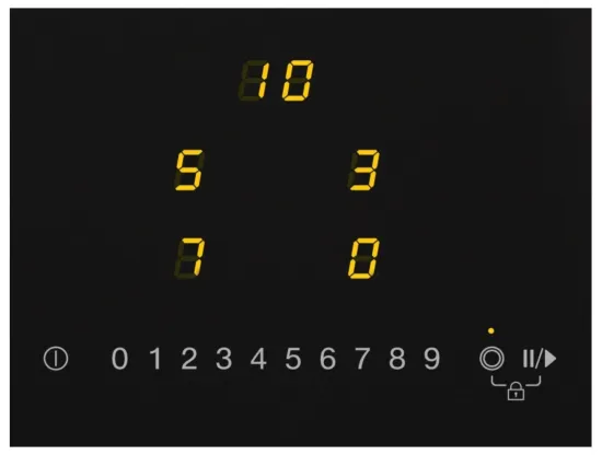 Электрическая варочная панель Miele KM 6520 FL, черный