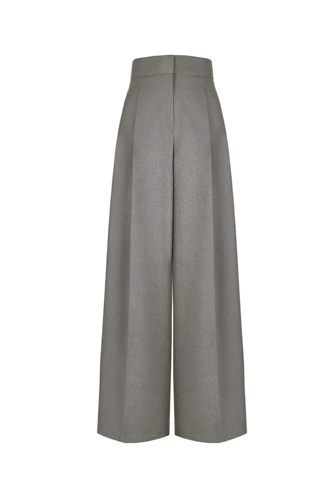 Брюки палаццо со стрелками