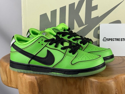 Nike Dunk Low The Powerpuff Girls Buttercup