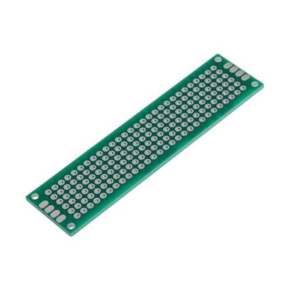 Печатная макетная плата 2x8 см