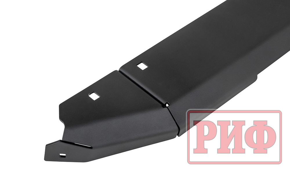 Багажник экспедиционный (платформа) алюминиевый 1350x1690 мм для Jeep Wrangler JL 2018+ (с крепежом) РИФ