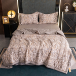 Комплект постельного белья Сатин с Одеялом 100% хлопок OB130