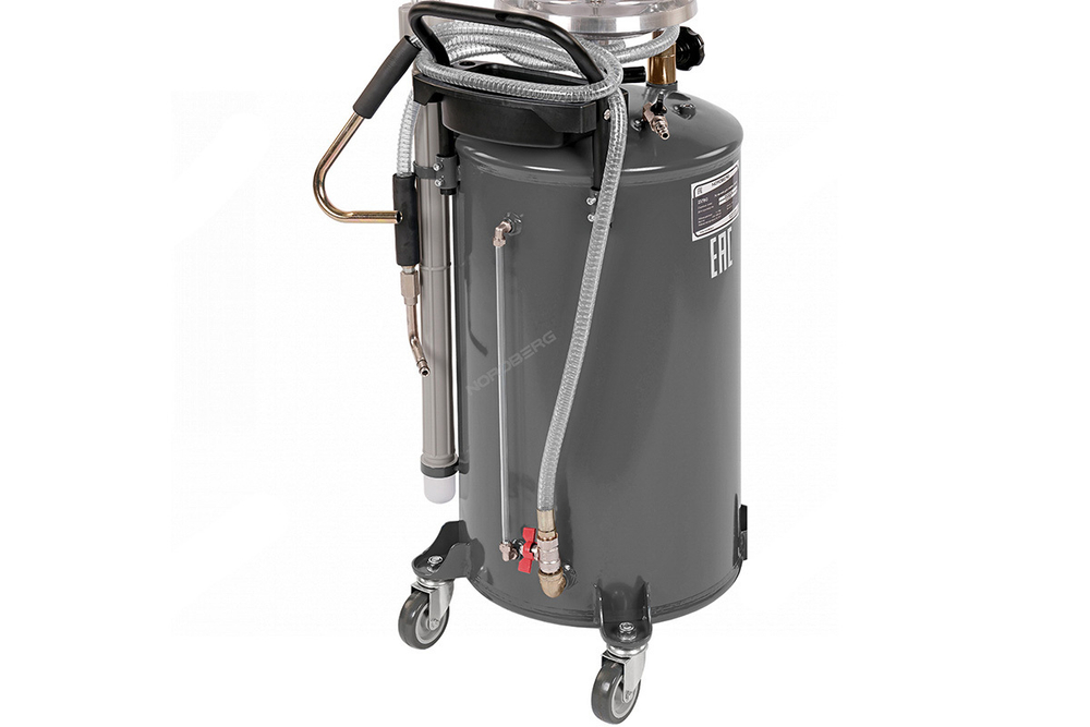 NORDBERG (2379G) Установка для сбора масла пневматическая, 65 л, серая