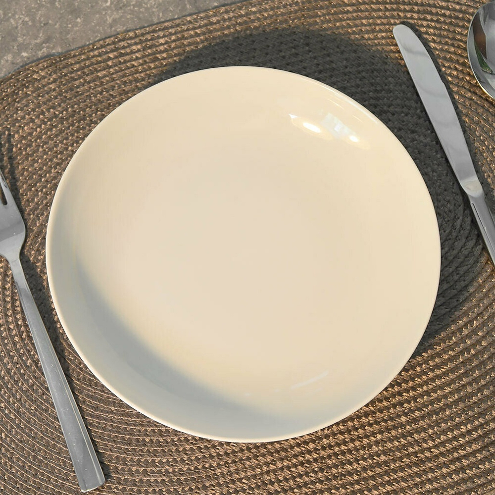 Тарелка 205мм глубокая форма Универсал Без деколи 700мл