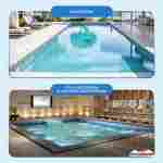 Умный робот-пылесос «Shark» для очистки дна и стен бассейна до 200 м²