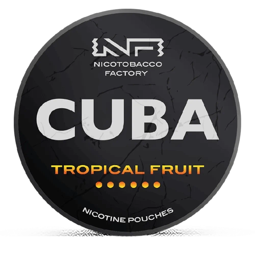 Cuba Black - Tropical Fruit (66mg)
