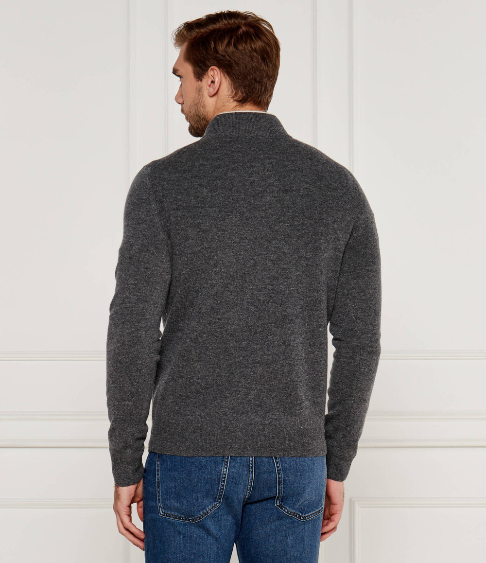 Шерстяной свитер Emarlo BOSS BLACK - графитовый(50530314)