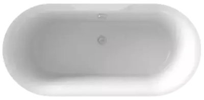 Ванна из литого мрамора отдельностоящая BAS Венеция 1700х800 белый