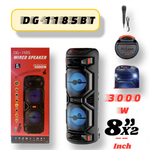 Колонка DIGIVOLT DG-1185 8"/3000W Караоке