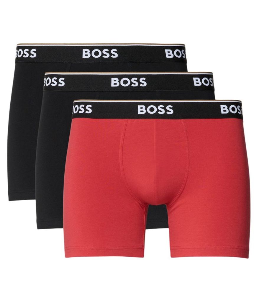 Мужские спортивные боксеры BOSS Power Boxer Briefs 3P - multicolor