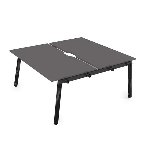 10БДНВ.278 Стол системы БЕНЧ, сдвоенный, на 2 рабочих места - начальный (1200*1435*750)