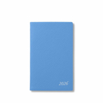 Smythson Ежедневник 2026 Panama Weekly Diary with Pocket, Navy