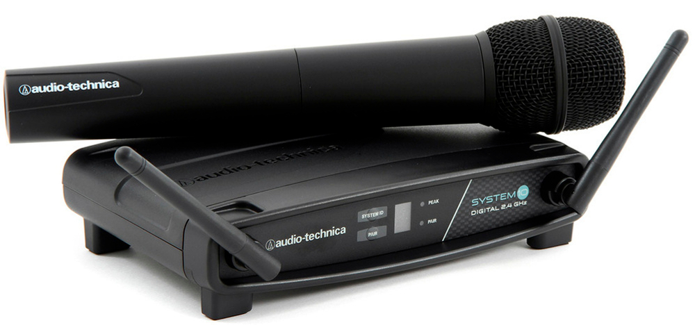 Радиосистема с ручным микрофоном Audio-Technica System 10 ATW-1102