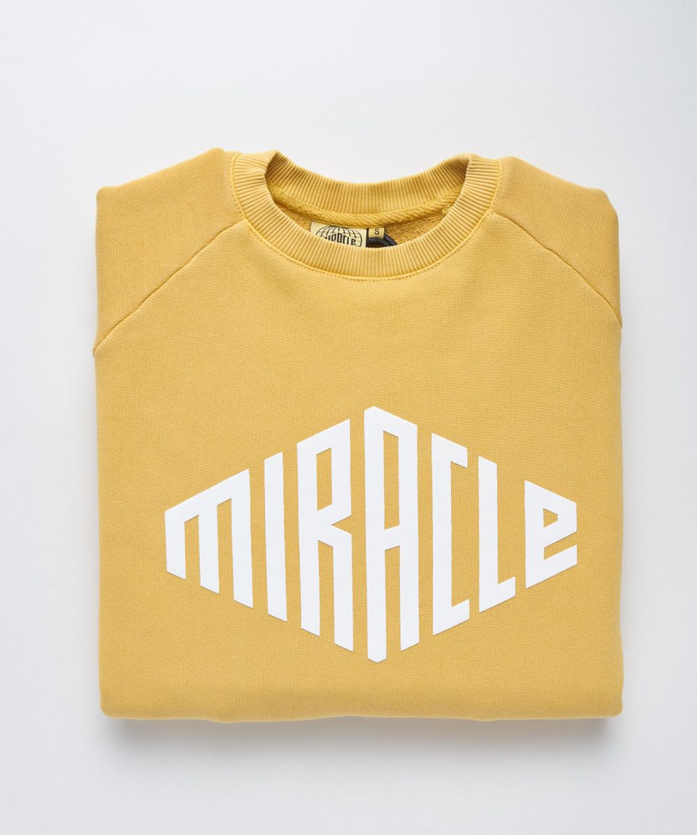 Толстовка White Logo Garment Dye Жёлтый