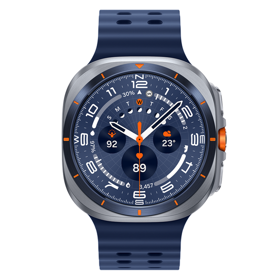 Смарт-часы Samsung Galaxy Watch Ultra 2025 47мм LTE серебряный Титан