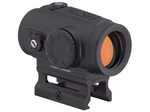 Коллиматорный прицел Gaut Tourmaline 1x29, закрытый, точка/круг красные, Weaver (G-C-29-MR)