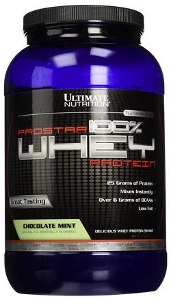 Ultimate Nutrition Prostar 100% Whey Protein 2 lb 908 g, Сывороточный протеин, Концентрат