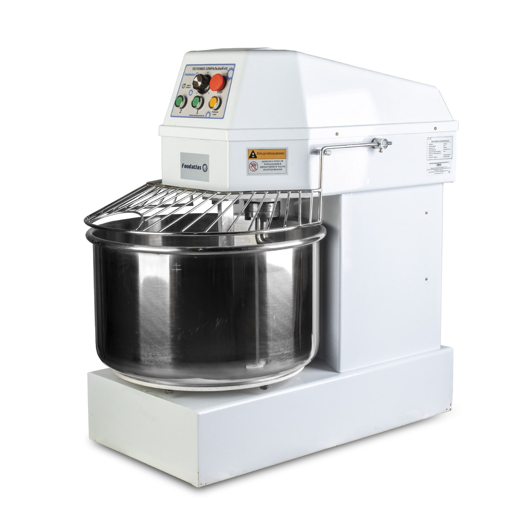 Тестомес спиральный HS-50A Foodatlas Eco 380В
