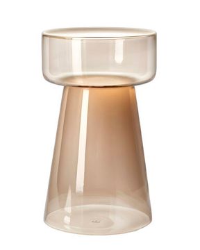 Серо-коричневый приставной столик “Флумс”