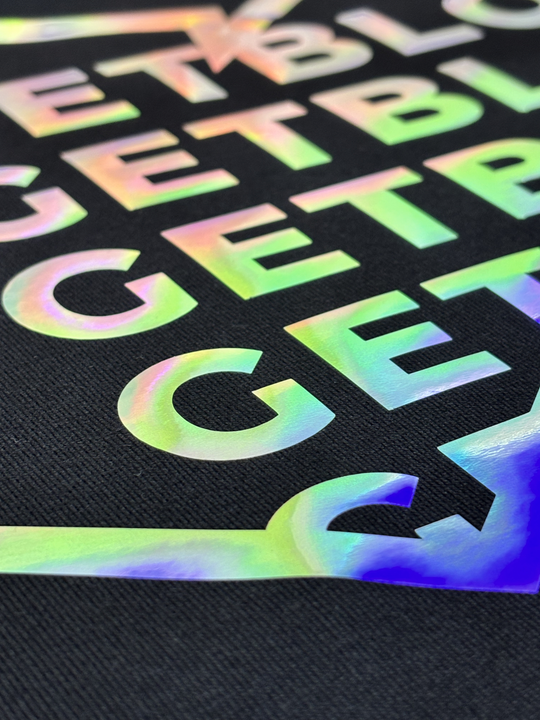 Термопленка ПВХ Металлик Голограмма Ю.Корея Metallic (серебро)