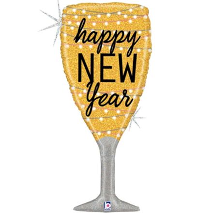 Фигура "Бокал Happy Hew Year!"