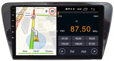 Магнитола для Skoda Rapid 2012-2020 - Parafar PF943LUX1FHD на Android 13, 8-ядер, 2Гб+32Гб, CarPlay, 4G SIM-слот