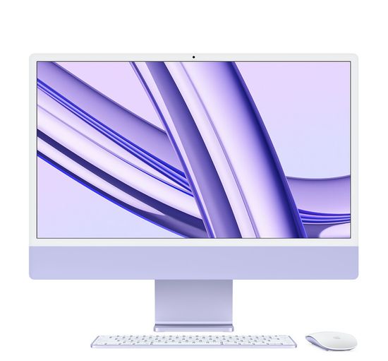 Apple iMac 2023 M3 10GPU 8/256Gb Фиолетовый