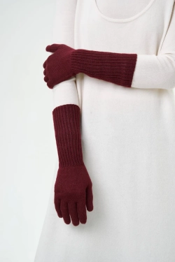 Перчатки с отворотом