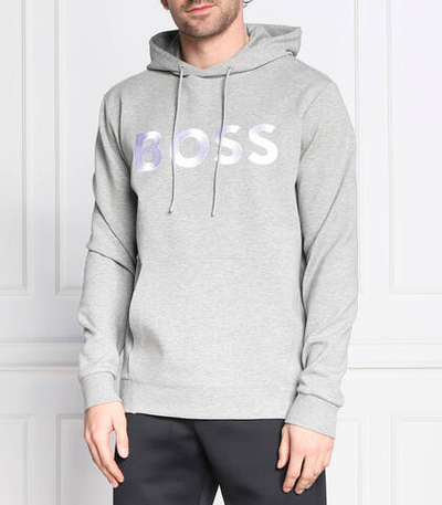 Худи soody 1 BOSS GREEN - серый(50482887)