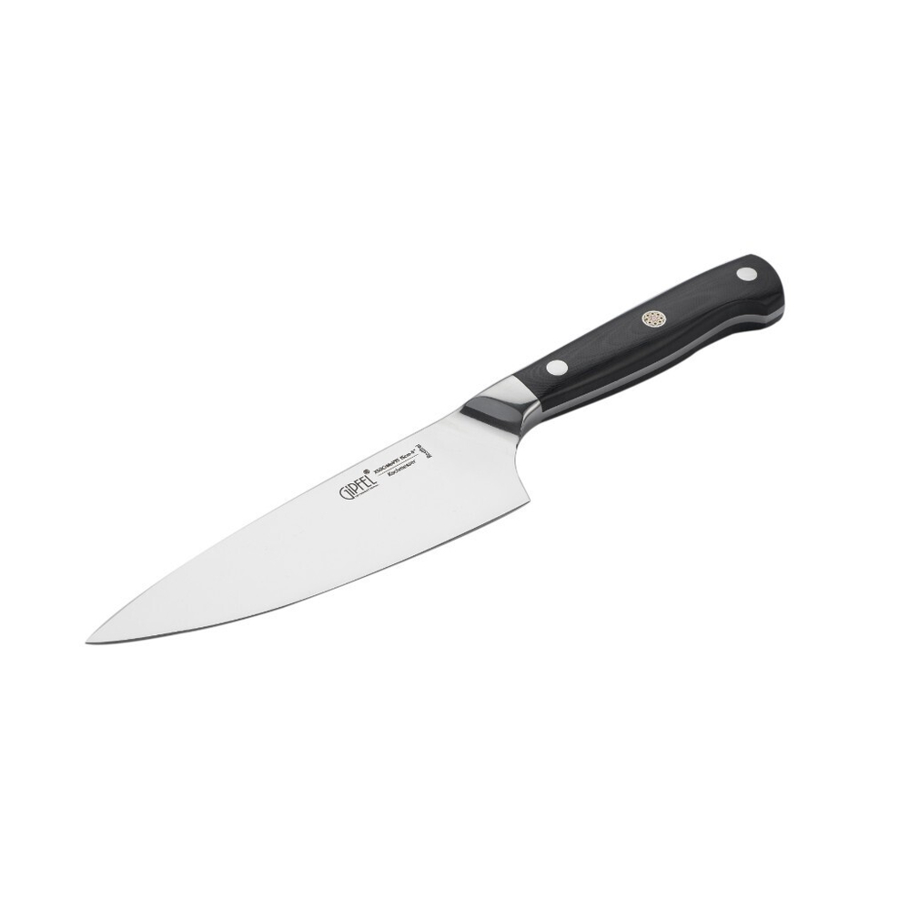 Нож кухонный Gipfel, New Professional, поварской, X50CrMoV15, нерж сталь, 15 см, рук стеклотекстолит