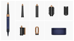 Стайлер Dyson Airwrap i.d. Long HS08 Straight+Wavy, синий/медный (Prussian Blue/Copper)