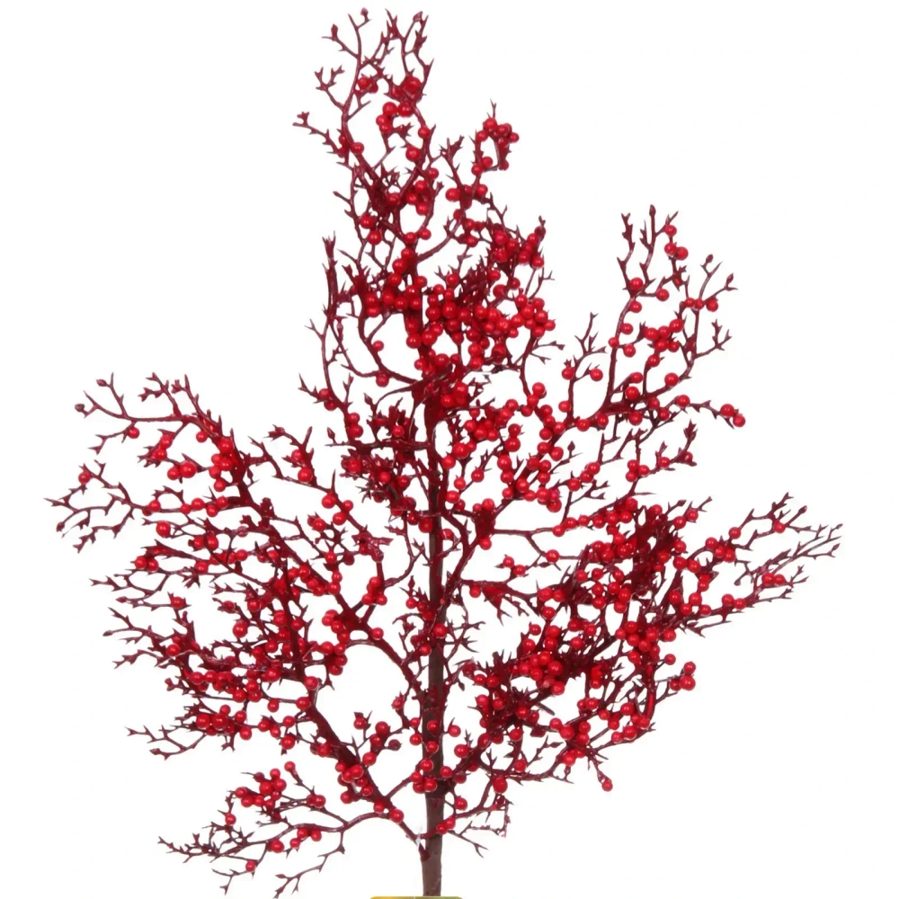 Ветка декоративная «Зимний коктейль» 60 см