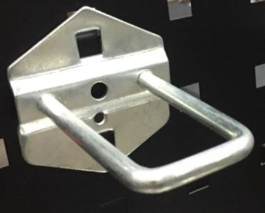 Крючок металлический П-образный для перфорированной панели (?-6мм, 35х75мм) RockForce##Rock FORCE RF-01A20