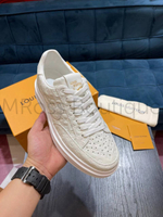 Мужские белые кроссовки Louis Vuitton Nike "Air Force 1"